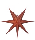 Pappersstjärna Point röd