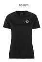 Craft Women Training t-shirt black grey logo