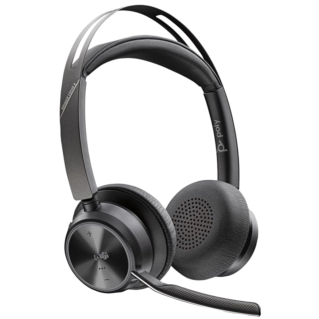 Headset Poly Voy.Foc 2 m ställ