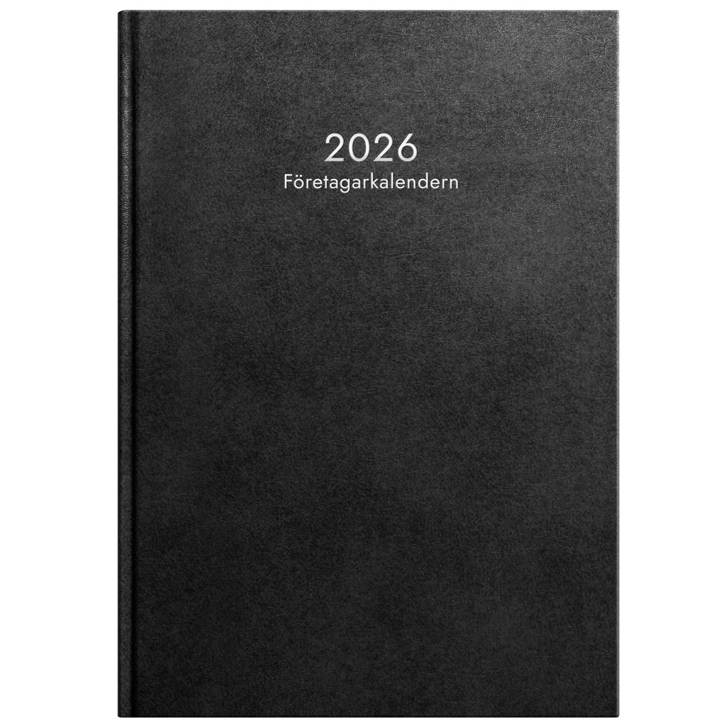 Företagarkalendern 2026 svart