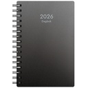 Kalender 2026 Dagbok svart