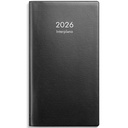 Interplano 2026 svart plast