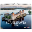 Väggkalender 2026 Scandinavia