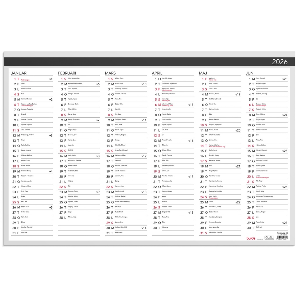 Väggblad Elegant 600x400 2026