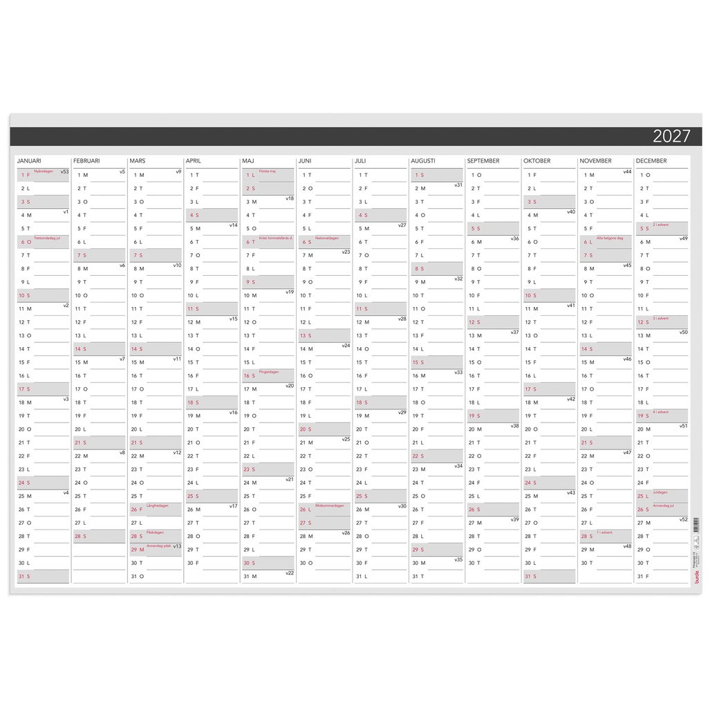 Väggblad Elegant 980x680 2027