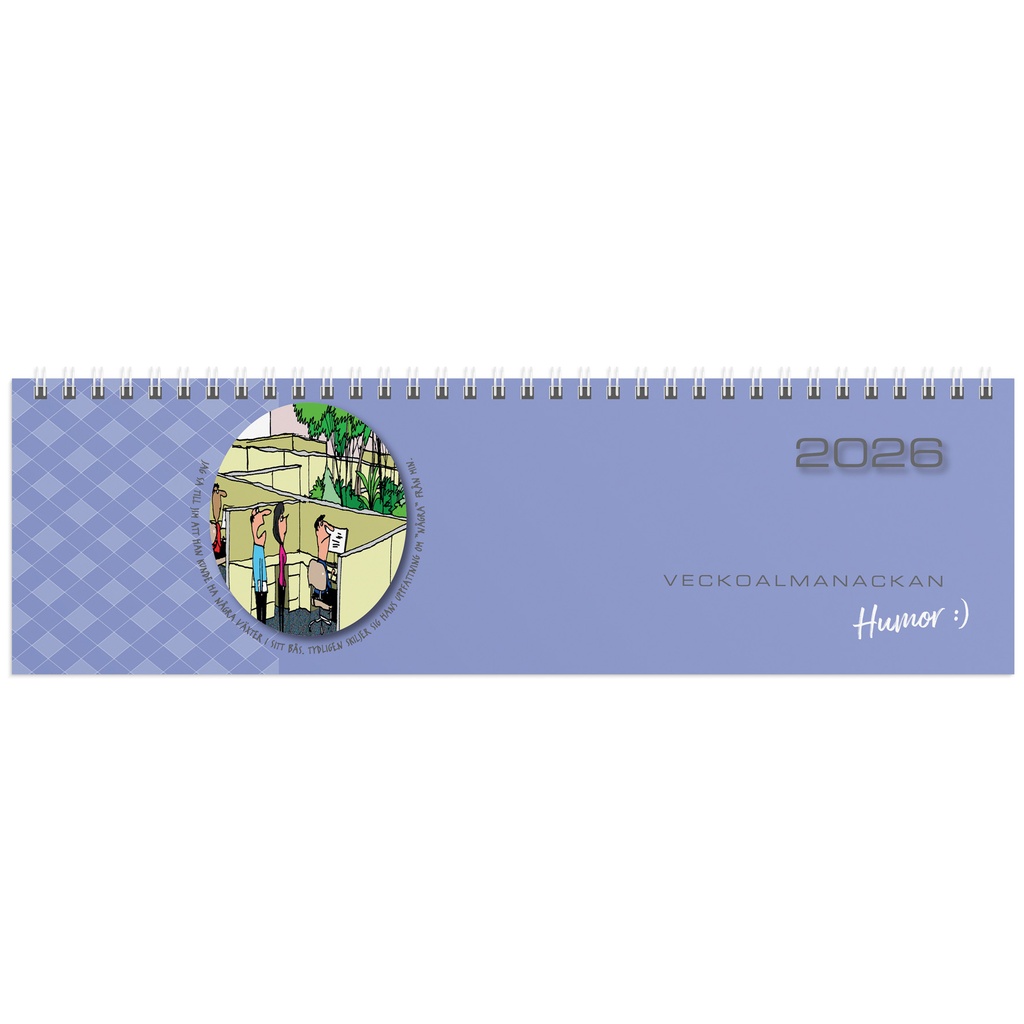 Veckoalmanackan 2026 Humor