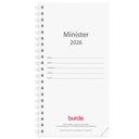Kalender 2026 Minister refill