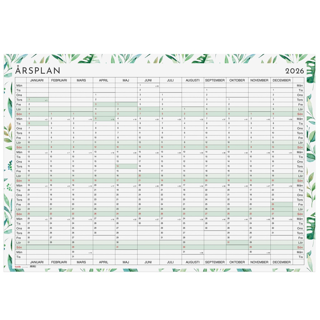 Årsplanering whiteboard 2026