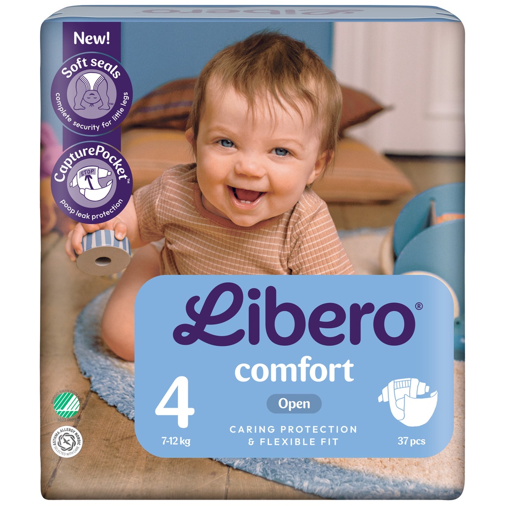 Blöjor Comfort 4, 7-12kg 37/fp