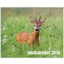 Väggkalender 2026 Jaktkalender