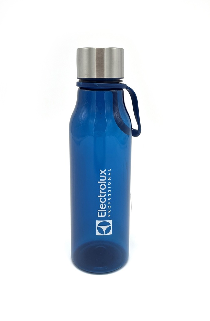 Vattenflaska mörkblå med vit ELP logo