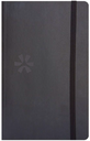 Moleskine notebook - black - lined with small  embossed logo 48/crt 