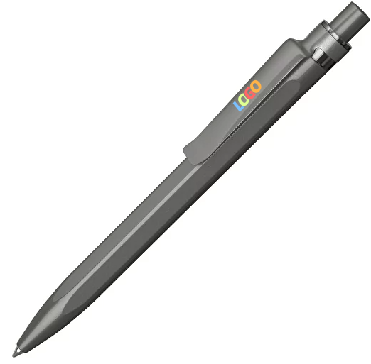 Penna "stone" med Delphis logo lasergraverad på clipset