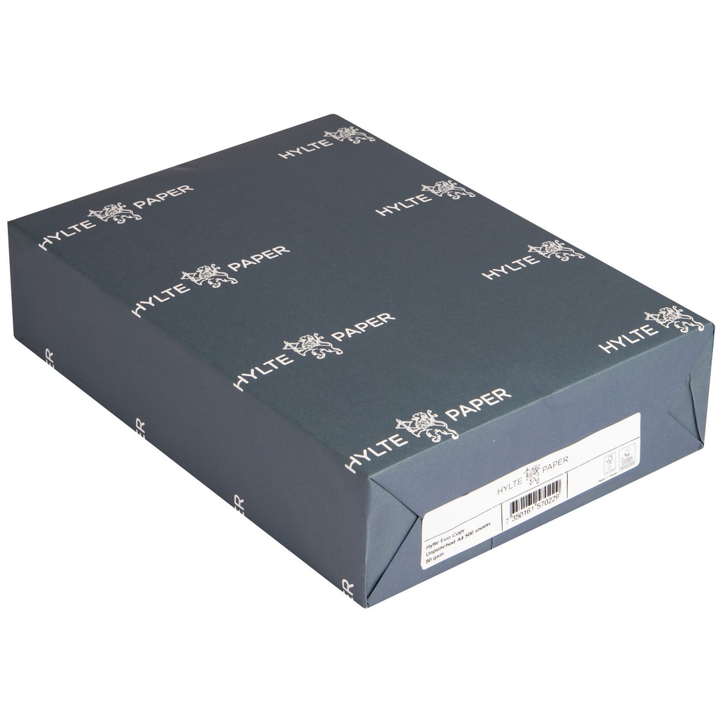 Papper Hylte Eco 80 g Hålat A4 500-pack