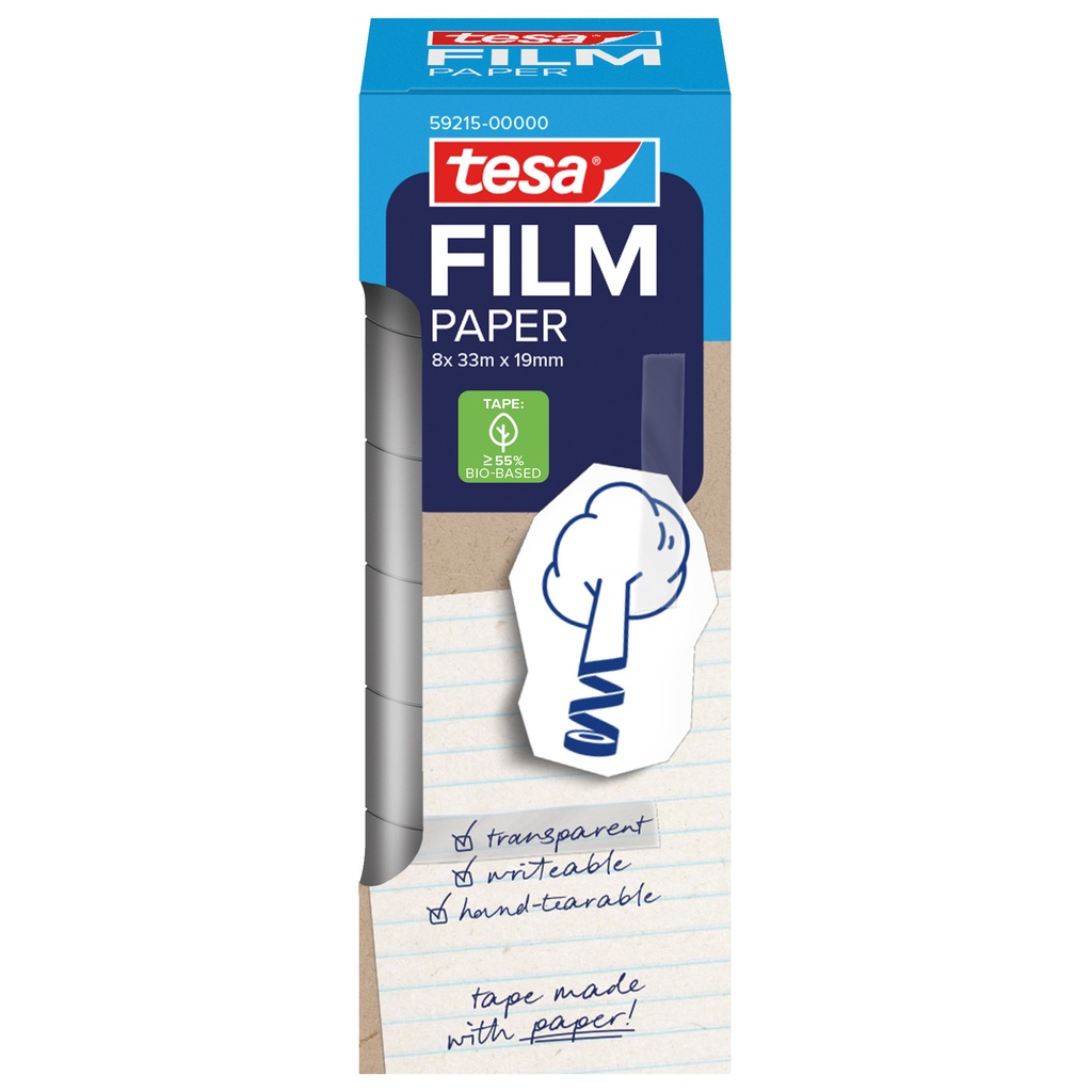 Tejp Film Papper 19mmx33m 8/fp