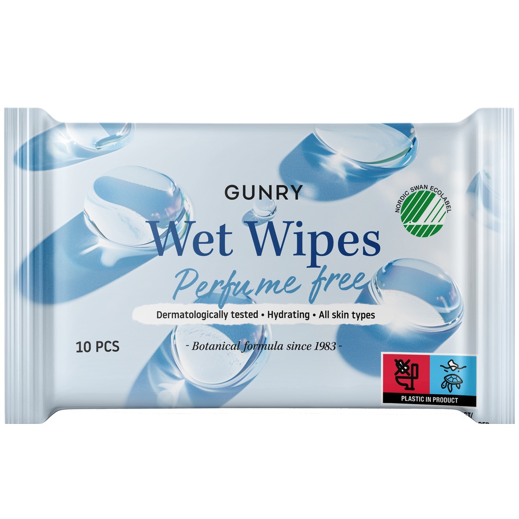 Våtservetter Sensitive 10/fp