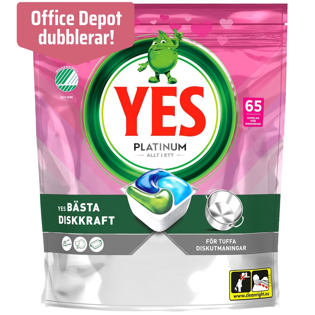 Maskindisk Platinum PINK 65/fp