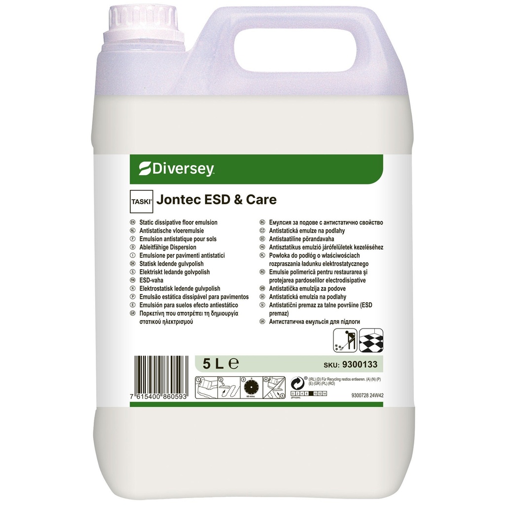 Golvpolish Jontec ESD&Care 5L