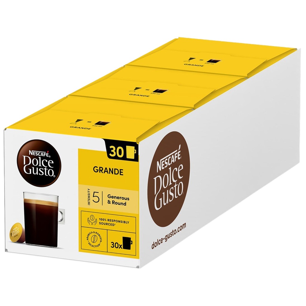 Kaffekapsel Nestlé Dolce Gusto Grande 30-pack