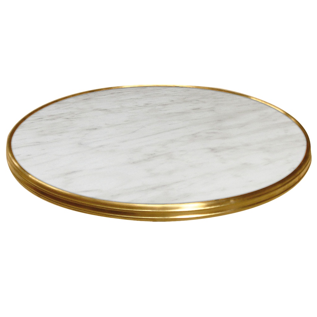 Bordsskiva Marble Ø60 cm Mäss.