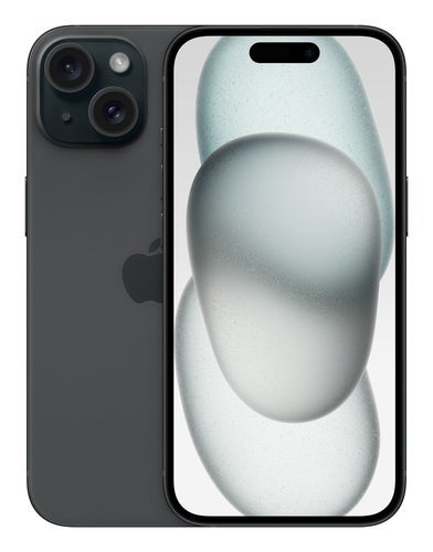 Mobiltelefon iPhone 15 256GB svart