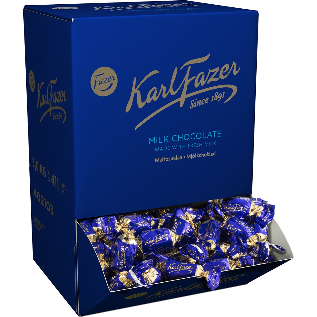 Karl Fazer Mjölkchoklad 3kg