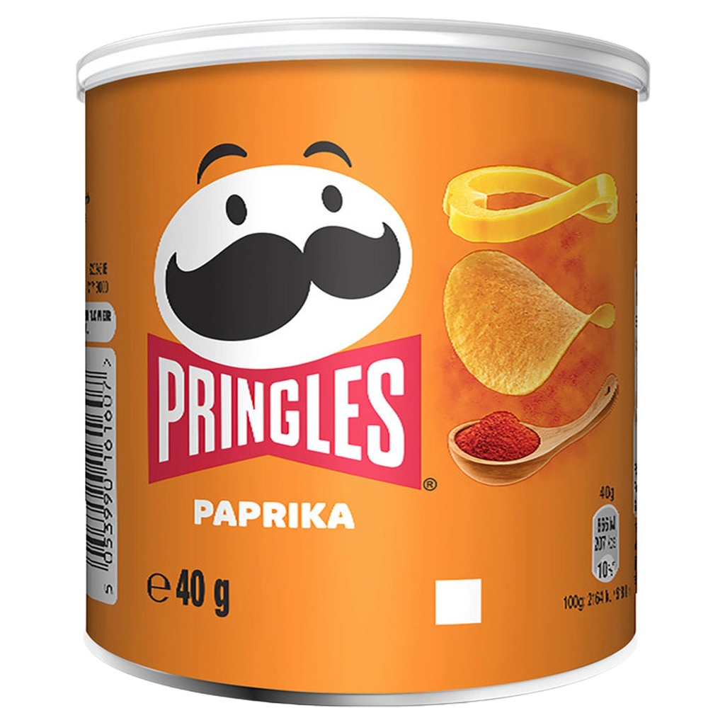 Chips Pringles Paprika Small can 40 g
