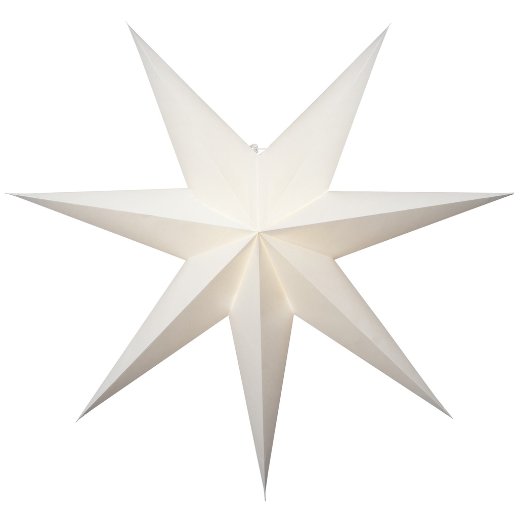 Pappersstjärna Plain 75cm