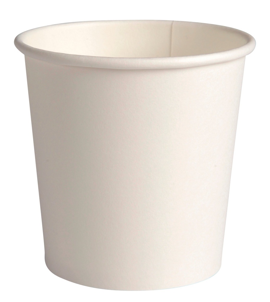 Kaffebägare vit 10 cl 50-pack