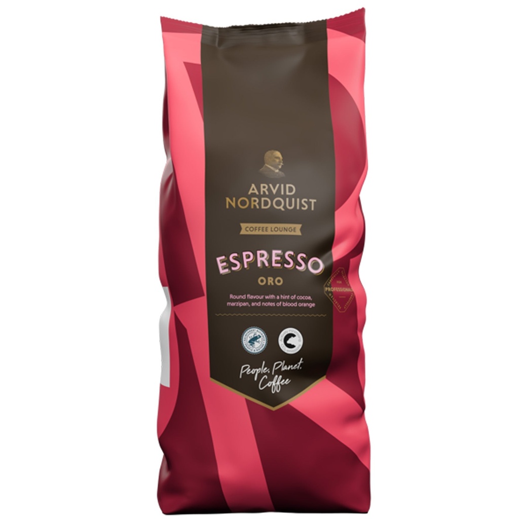 Kaffebönor hela Espresso Oro 1 kg Arvid Nordquist