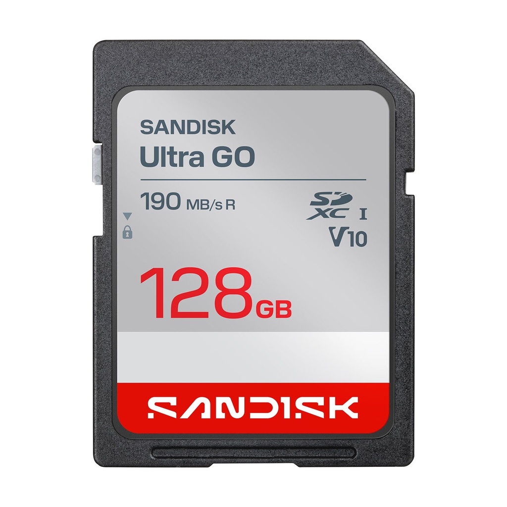SD-kort Ultra GO 128GB 190MB/s C10 U1 UHS
