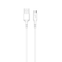 Laddkabel MicroUSB till USB-A 1 m vit