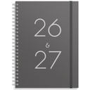 Kalender 2026/2027 Study A5 Stone