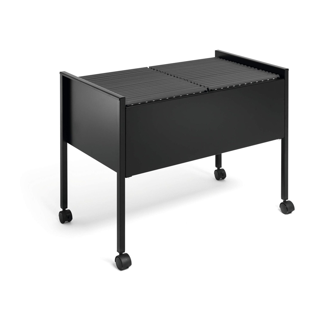 Hängmappsvagn ECONOMY DUO 100 A4 svart