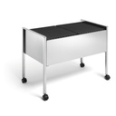 Hängmappsvagn ECONOMY DUO 100 A4 silver