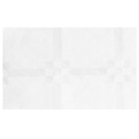 Dukrulle damast 50 m x 1,18 m vit