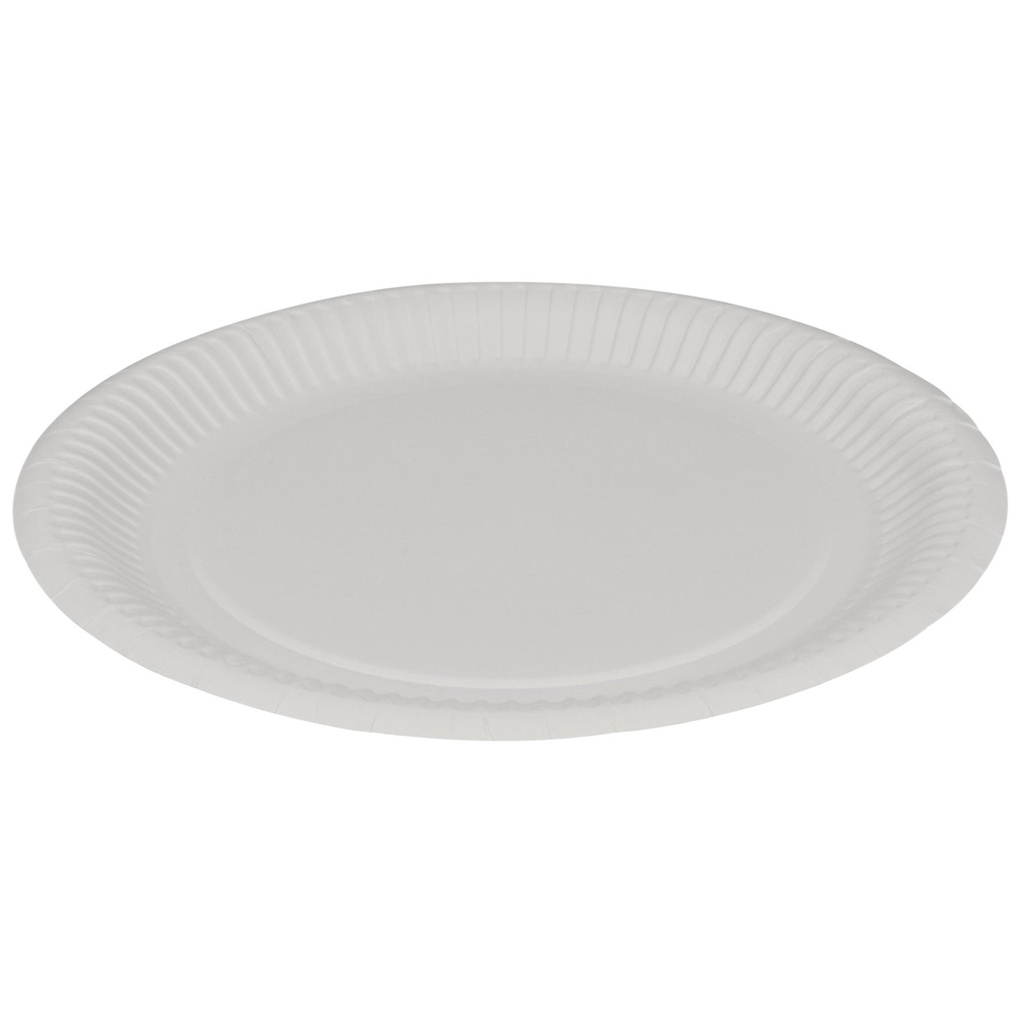 Papperstallrik Ø 23 cm 50-pack