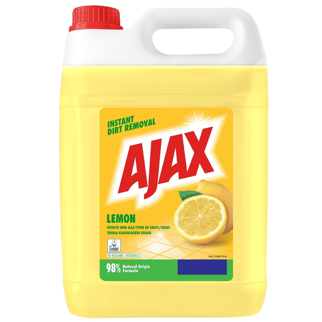 Allrengöring Ajax Lemon 5 liter