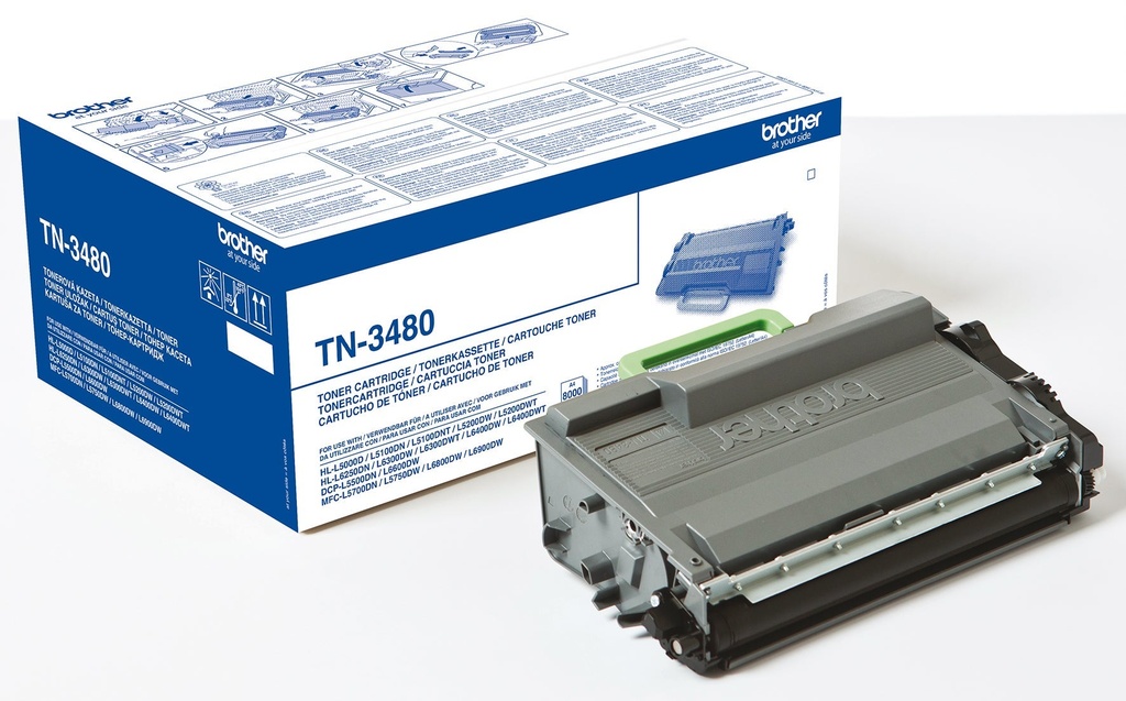 Toner Brother TN3480 8k Svart