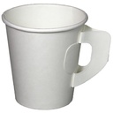 Pappersmugg/bägare med öra 18 cl 50-pack