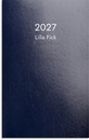 Kalender Lilla Fick 2027 blå kartong Burde