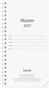 Kalender 2027 Master refill Burde