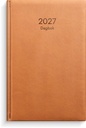 Dagbok 2027 cognac konstläder Burde