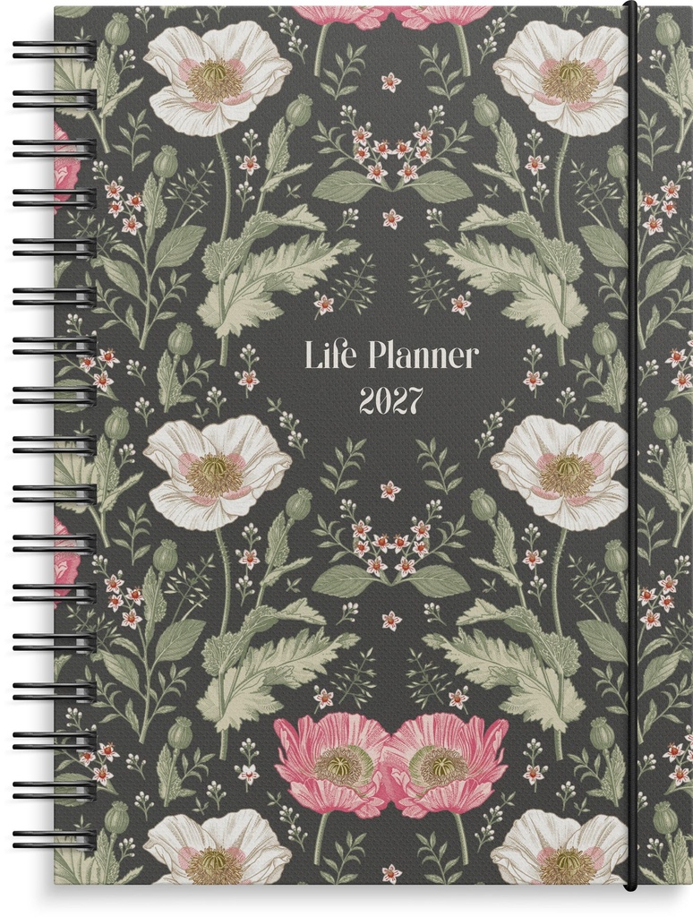 Life Planner Floral 2027 Burde