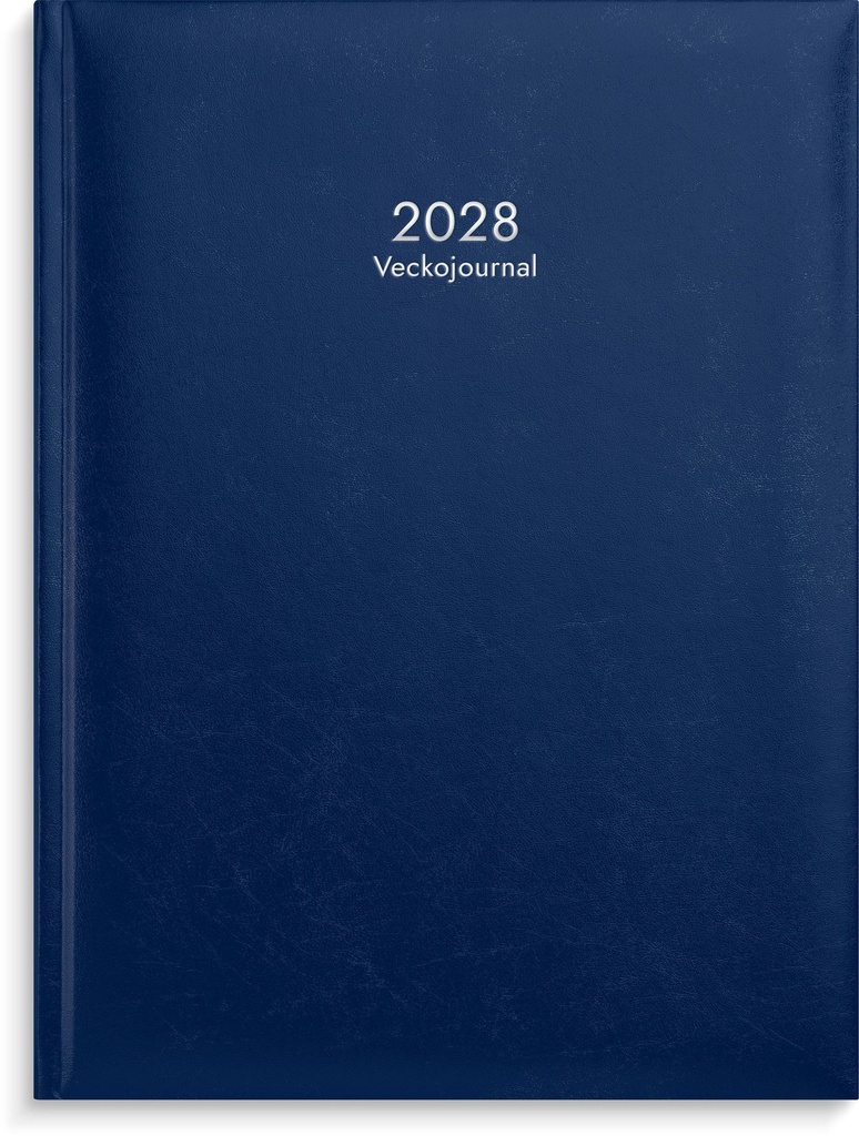 Veckojournal 2028 konstläder Burde
