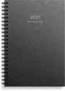 Bokningsjournalen 2027 svart kartong Burde