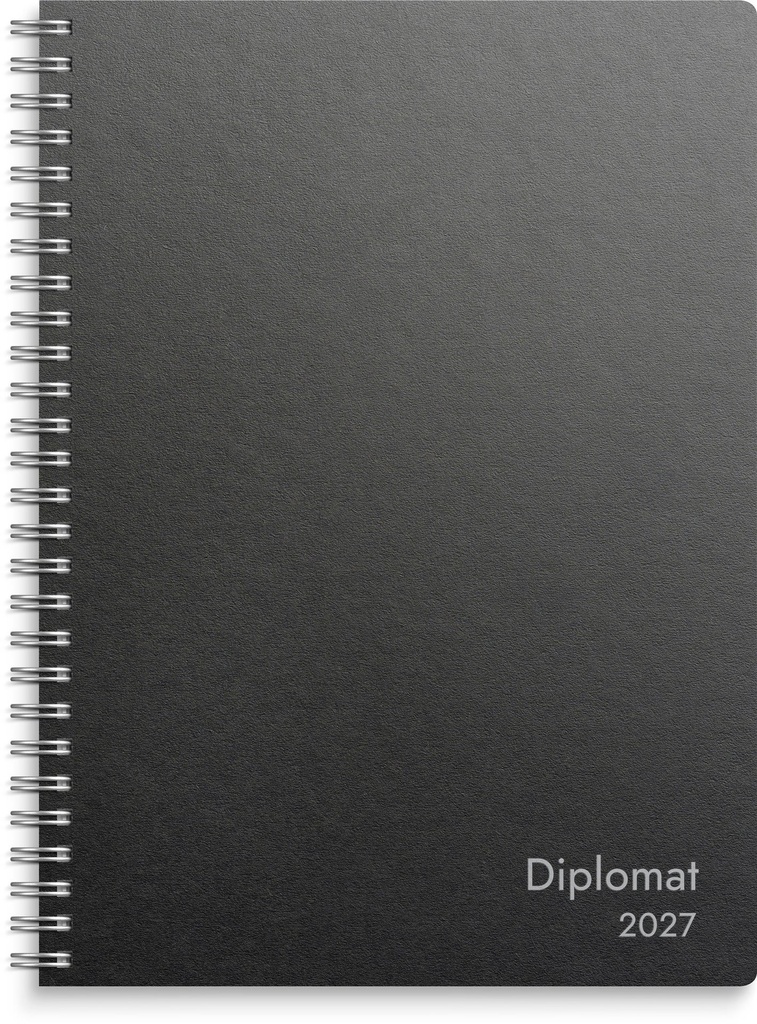 Kalender 2027 Diplomat refill Burde