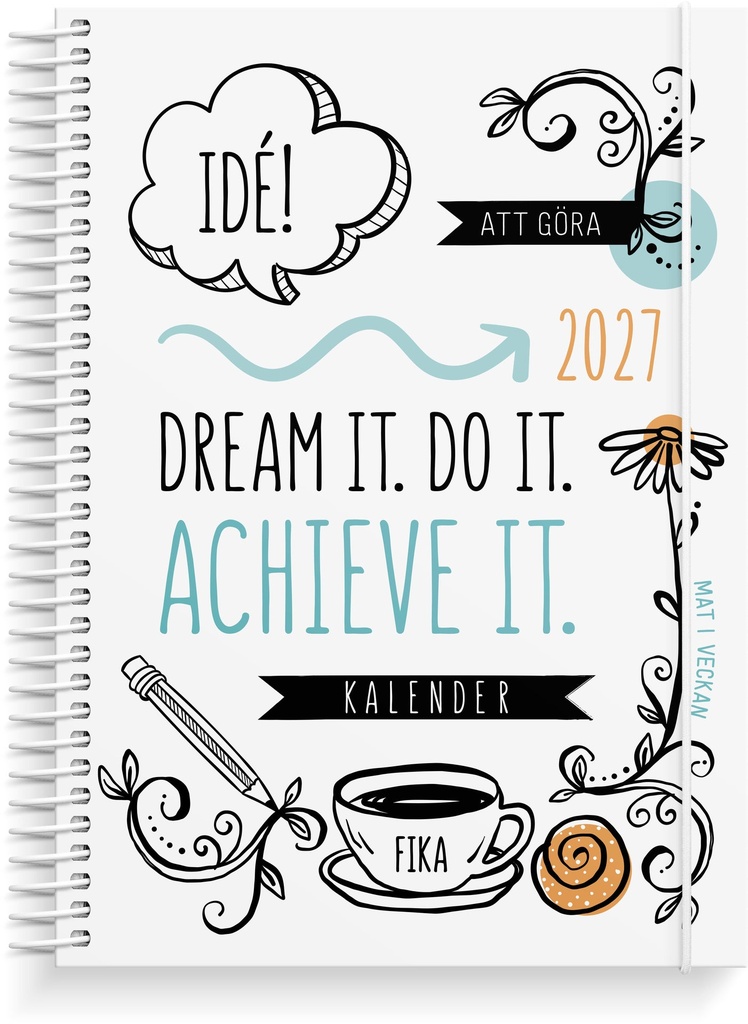 Kalender Doodle 2027 Burde