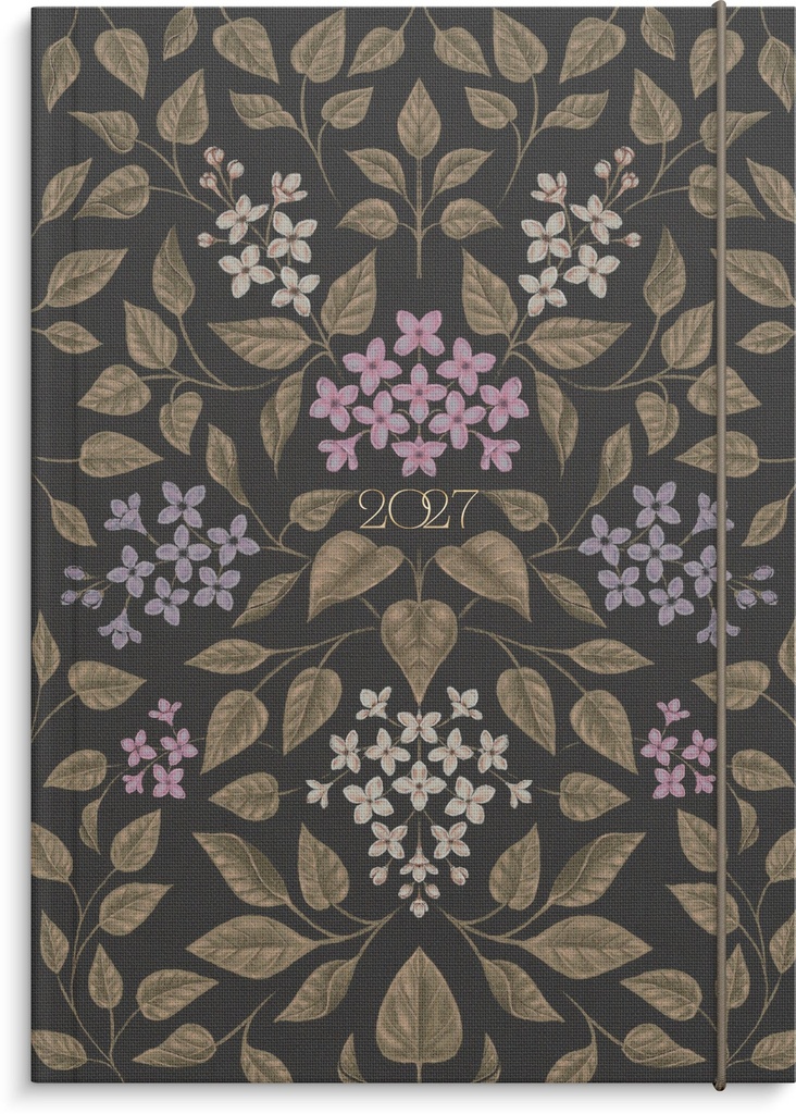 Kalender 2027 Business A5 Flora Burde