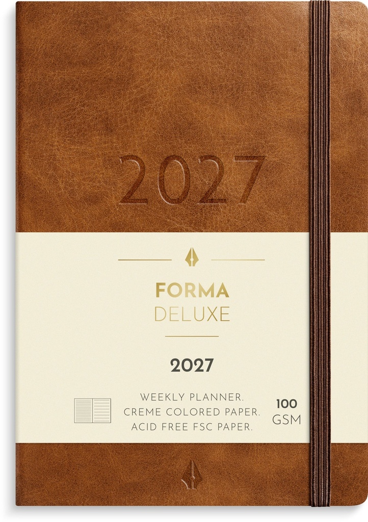 Liten Veckokalender Forma Deluxe 2027 Burde